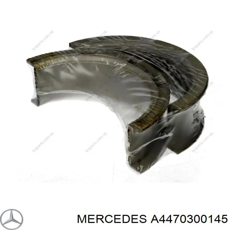 A4470300045 Mercedes вкладыши коленвала коренные, комплект, стандарт (std)