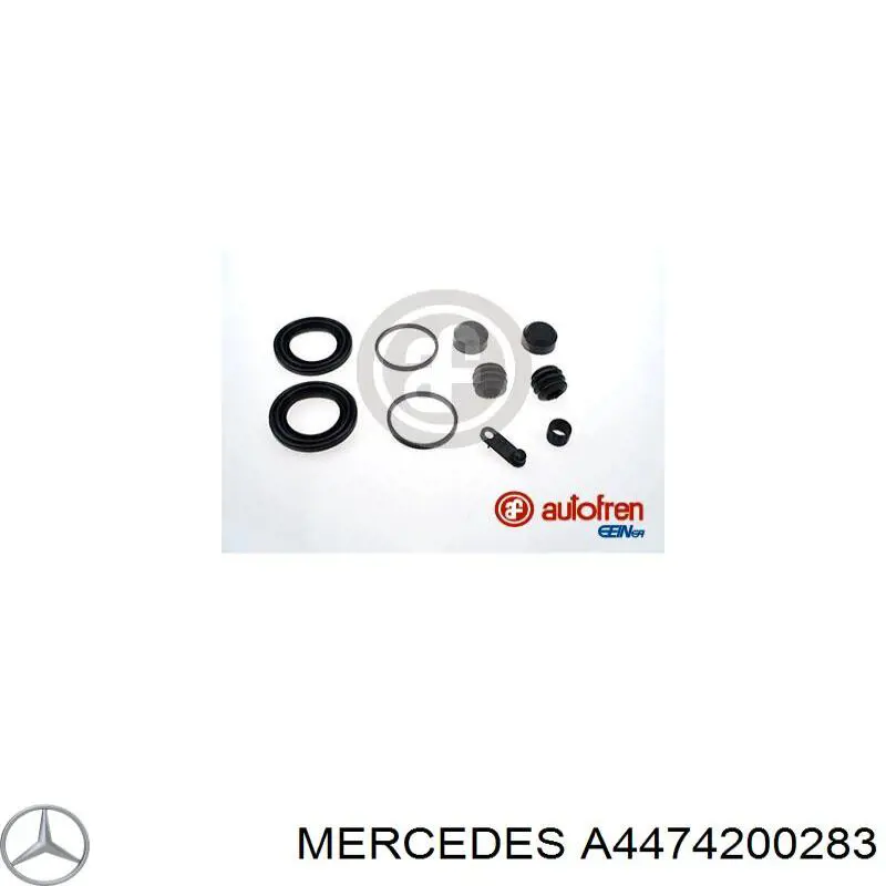 Суппорт тормозной передний левый A447420028380 Mercedes
