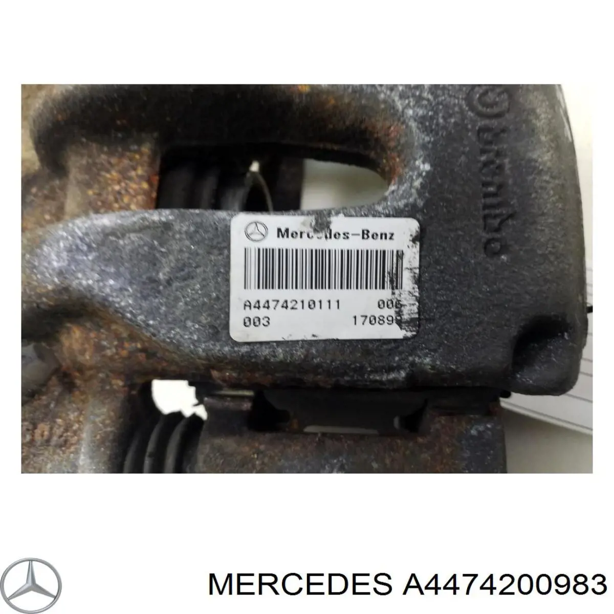 Суппорт тормозной передний правый FBR049 Brembo