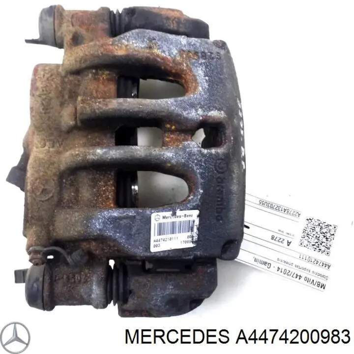 Тормозной суппорт Brembo FBR049 цена, от 128.27 USD
