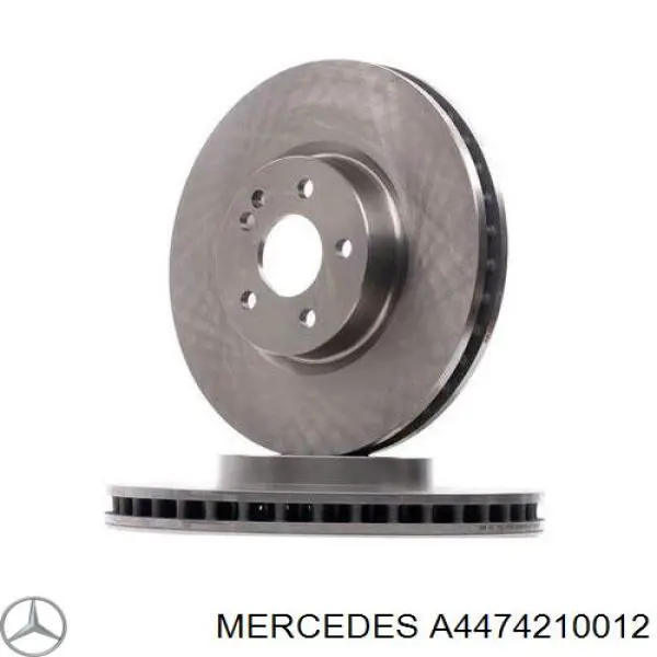 A4474210012 MERCEDES Disco de freno delantero original y equivalente