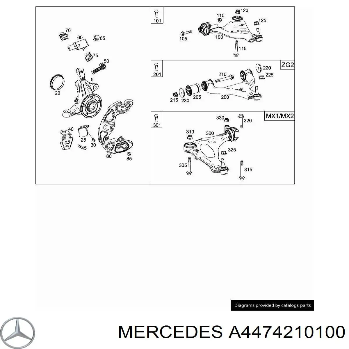 A4474210100 Mercedes 