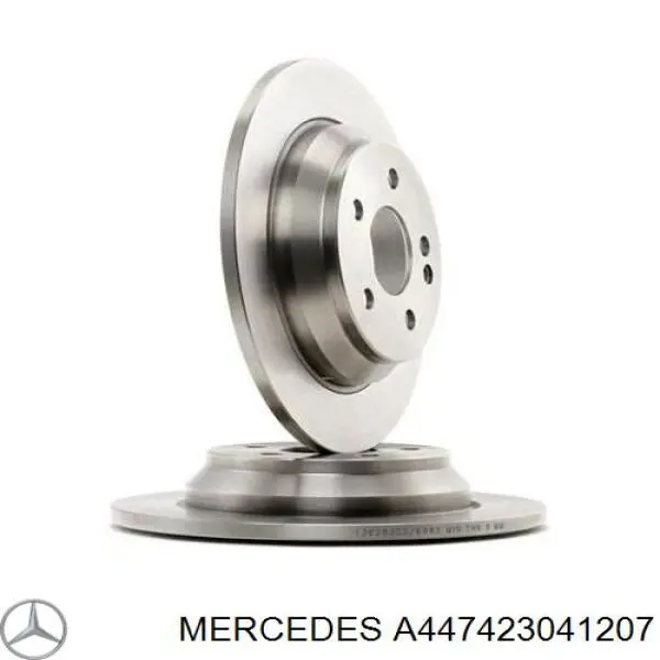 Купить A447423041207 Mercedes Диск тормозной задний