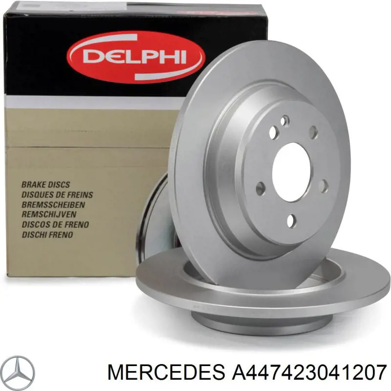Задний тормозной диск Mercedes A447423041207 цена, от 42.92 USD