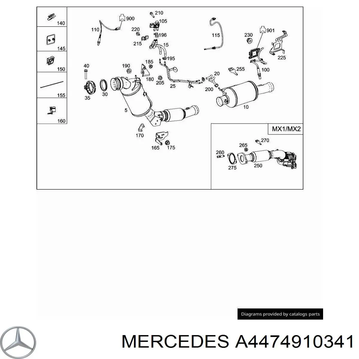 4474910341 Mercedes 