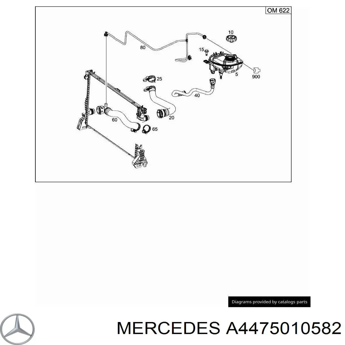 A4475010582 Mercedes 