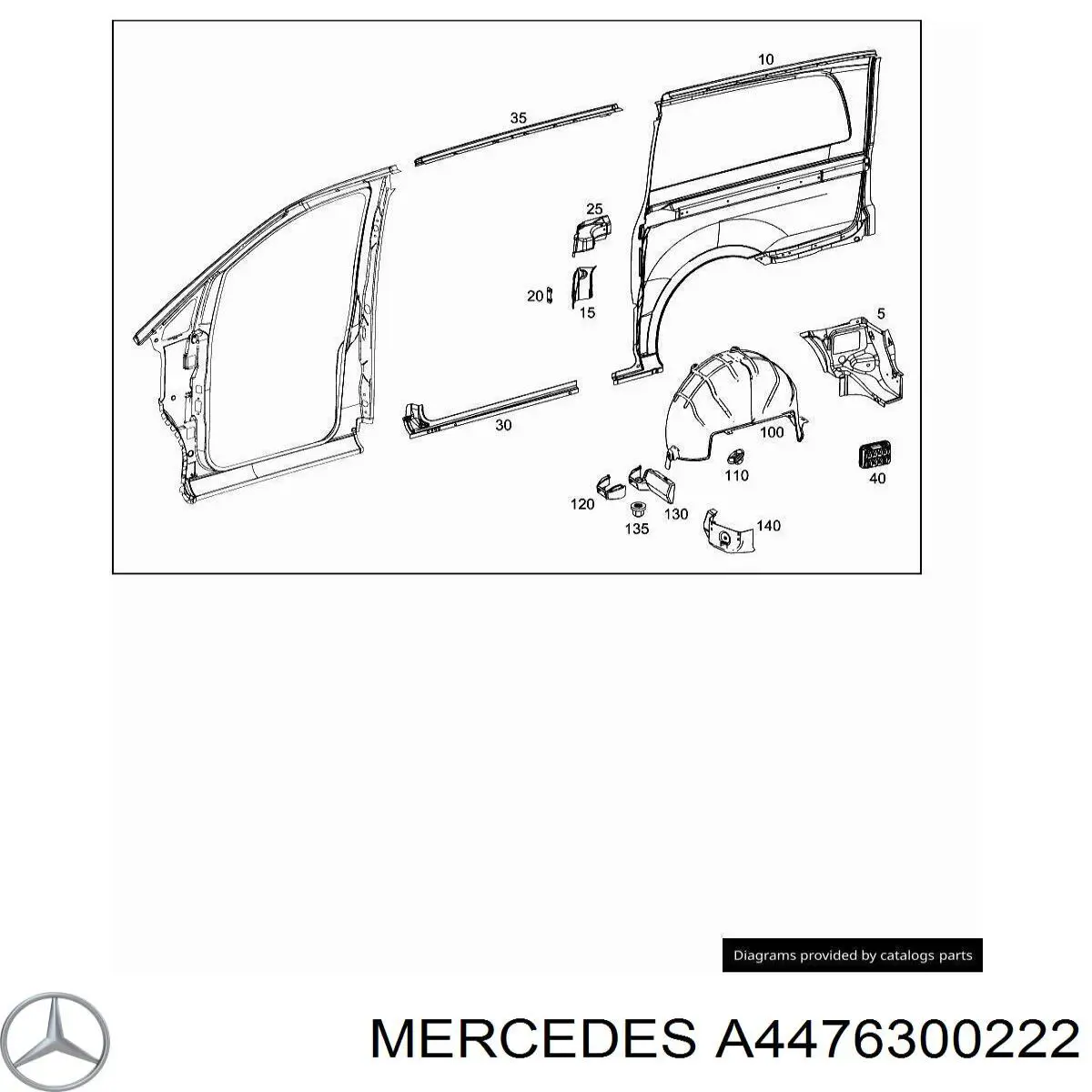  A4476300222 Mercedes