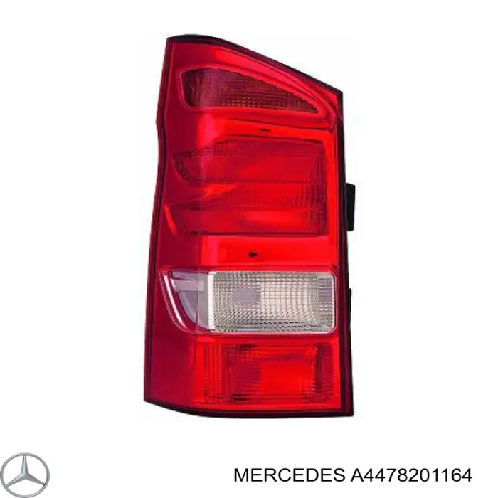 Задняя левая фара Mercedes A4478201164 цена, от 53.85 USD