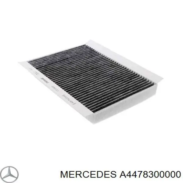A4478300000 Mercedes filtro de salão