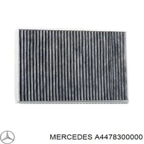 Фильтр воздушный отопителя Mercedes A4478300000 цена, от 58.48 USD