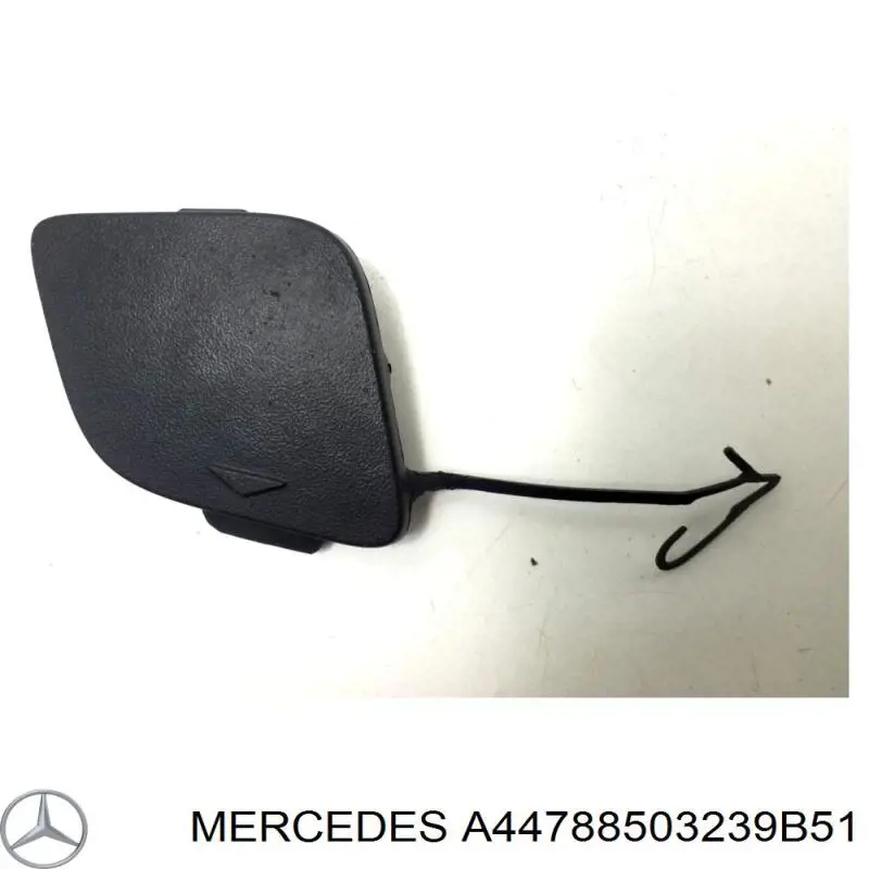 Купить 4478850323 Mercedes Заглушка буксировочного крюка