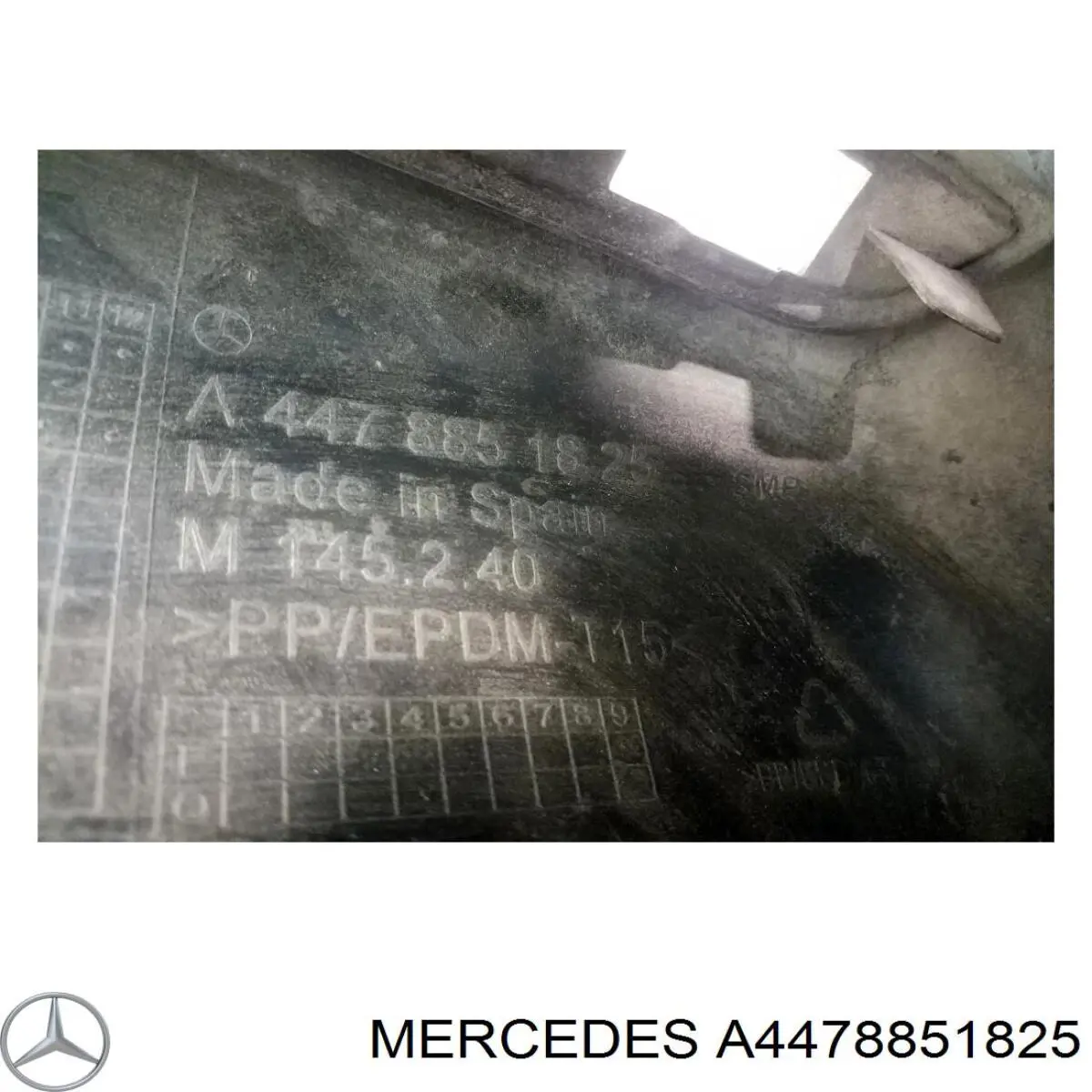Бампер задний Mercedes 44788518259B51 цена, от 316.74 USD