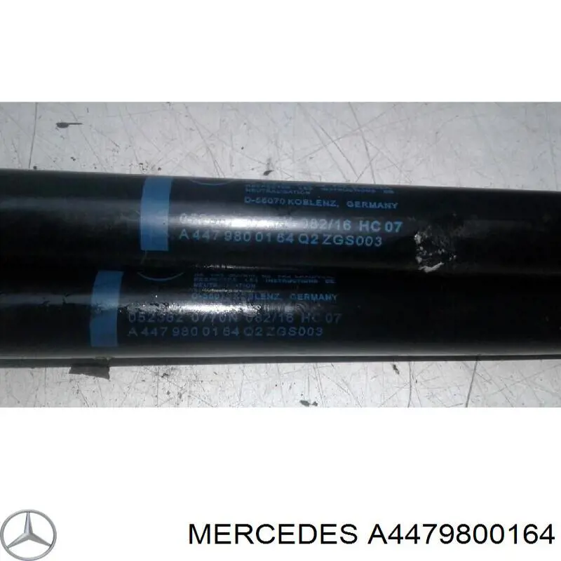 4479800164 Mercedes amortecedor de tampa de porta-malas (de 3ª/5ª porta traseira)