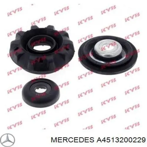 A4513200029 Mercedes suporte de amortecedor dianteiro