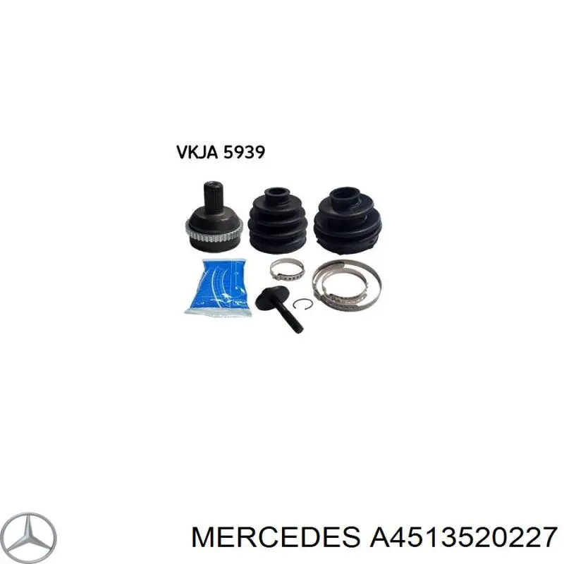Шарнир равных угловых скоростей задний Mercedes A4513503100 цена, от 42.80 USD