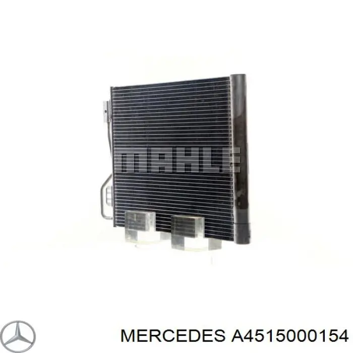 Конденсатор кондиционера Mercedes A4515000154 цена, от 79.32 USD