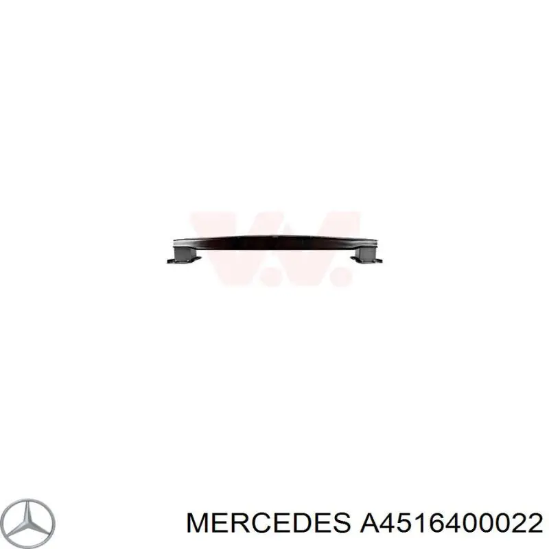 A4516400022 Mercedes Подрамник задней подвески