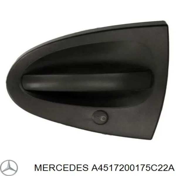 A4517200175C22A Mercedes Ручка передней двери наружная, левая