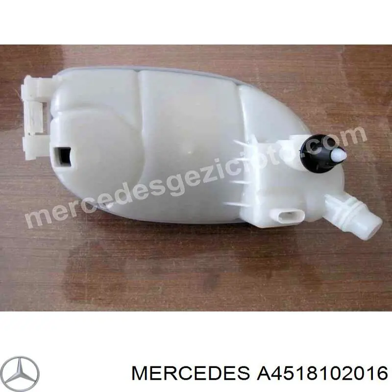 A4518102016 Mercedes Зеркальный элемент левого зеркала заднего вида