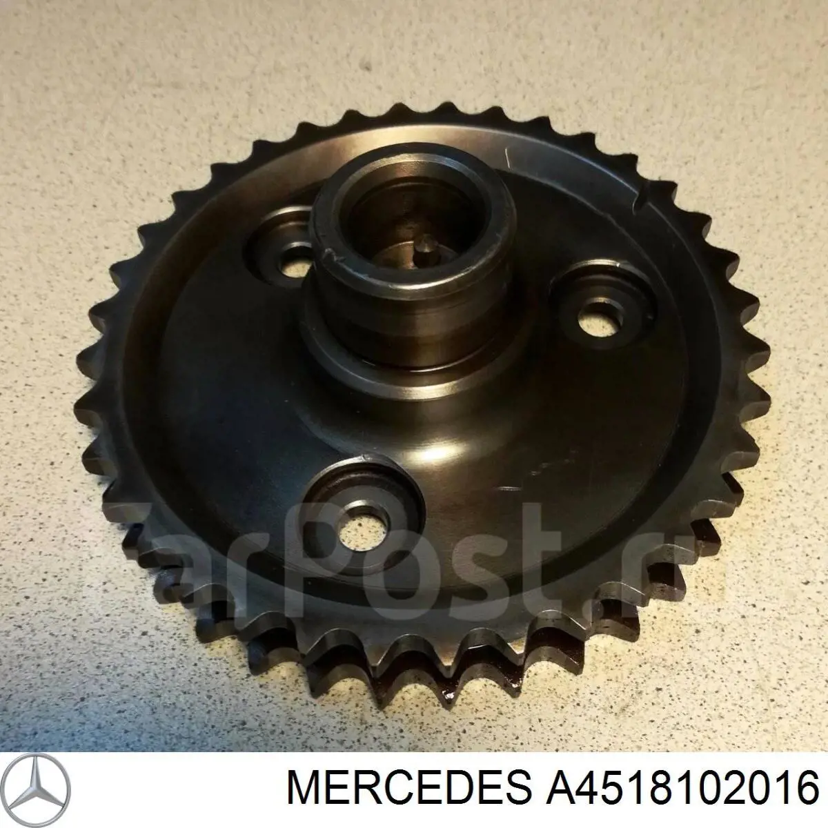Купить A4518102016 Mercedes Стекло зеркала заднего вида, левого