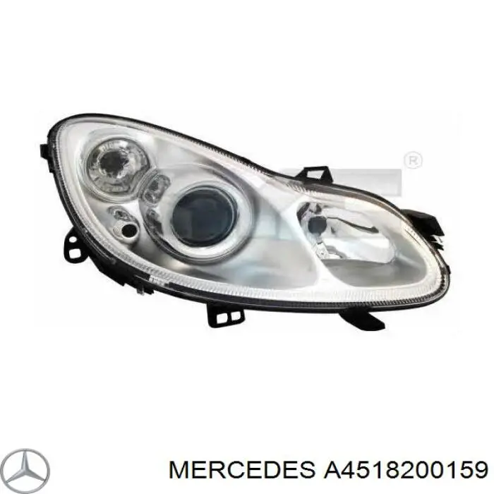 Купить A4518200159 Mercedes Фара левая передняя