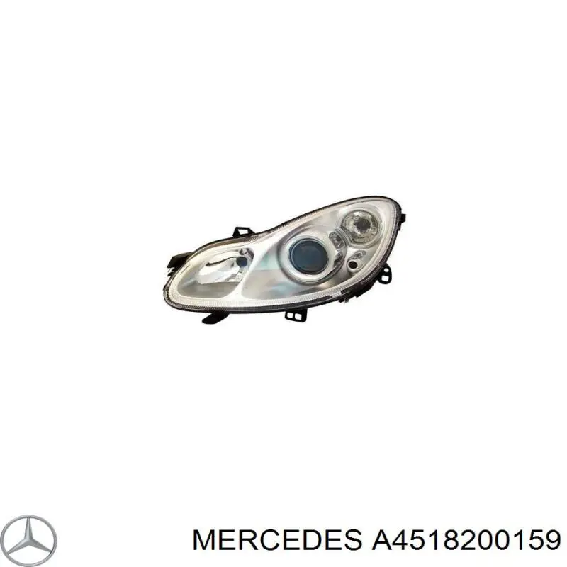 Фара левая Mercedes A4518200159 цена, от 119.15 USD