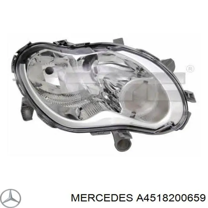 Правая блок фара Mercedes A4518200659 цена, от  USD