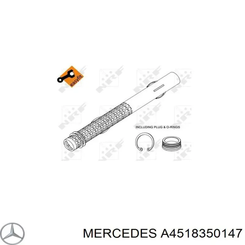 Осушитель кондиционера Mercedes A4518350147 цена, от 25.14 USD