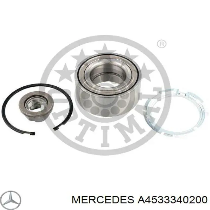A4533340200 Mercedes rolamento de cubo dianteiro