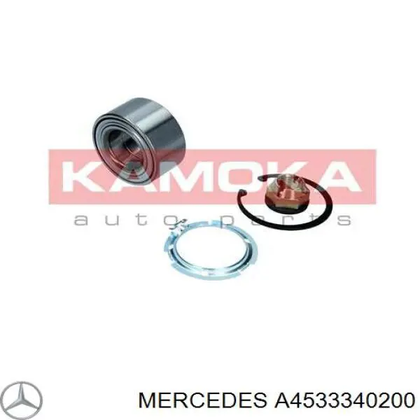 Комплект подшипника ступицы колеса Mercedes A4533340200 цена, от 11.23 USD