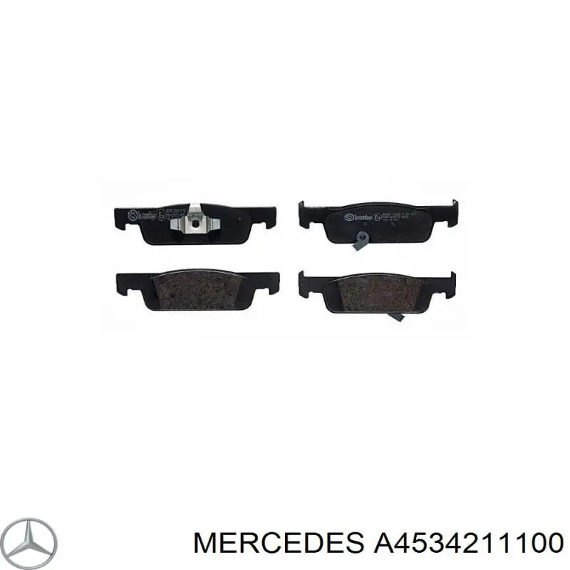 4534211100 Mercedes disco do freio dianteiro