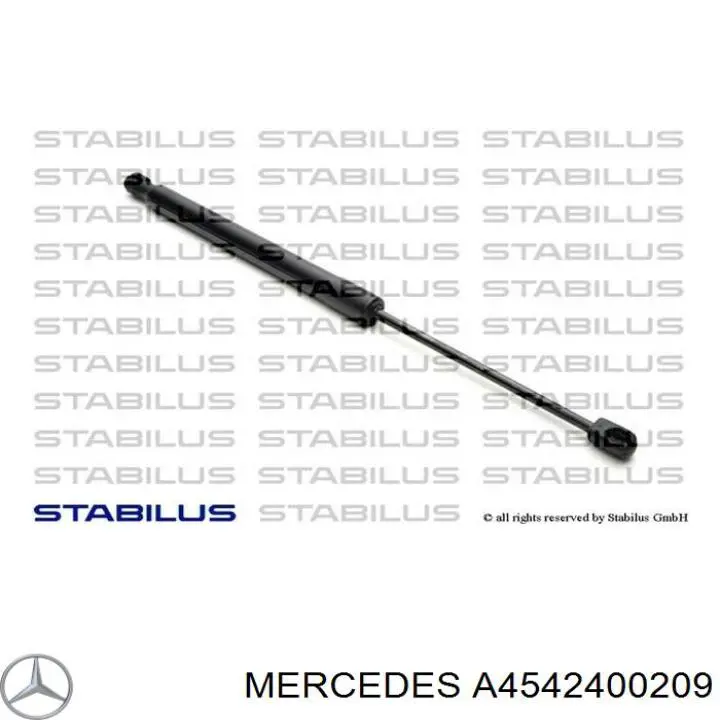 Купить A4542400209 Mercedes Гидроопора двигателя задняя