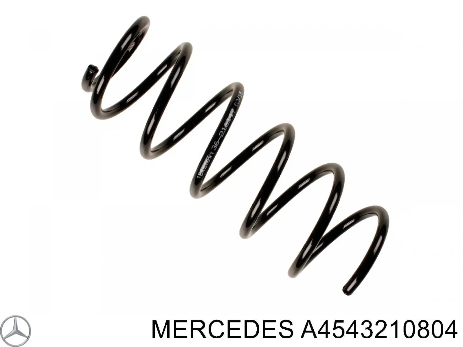 Передняя пружина A4543210804 Mercedes