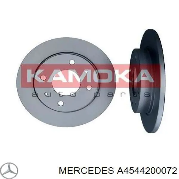Задний тормозной диск Mercedes A4544200072 цена, от 17.77 USD