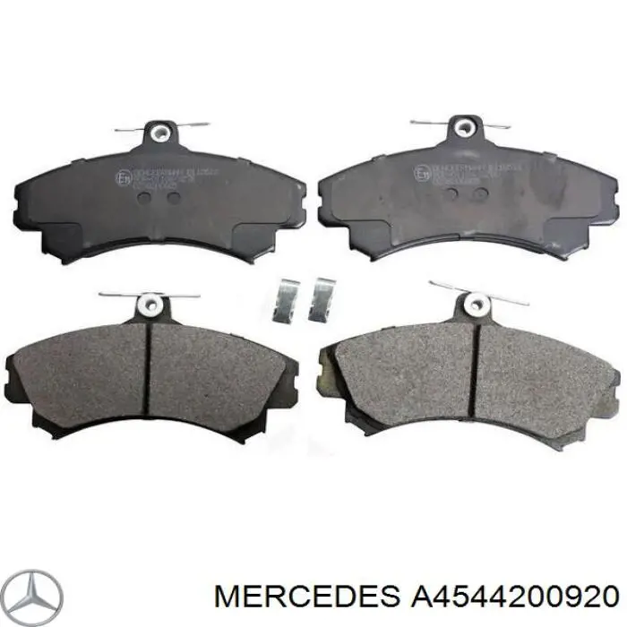 Передние тормозные колодки A4544200920 Mercedes