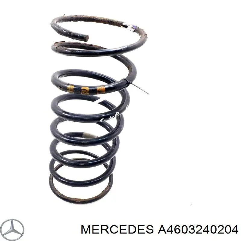 A4603240204 Mercedes пружина задняя