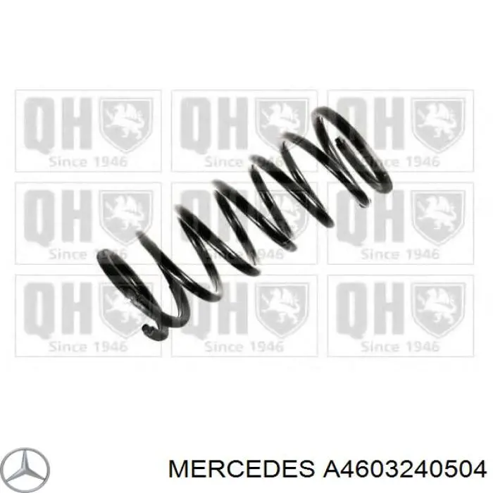 A4603240504 Mercedes пружина задняя