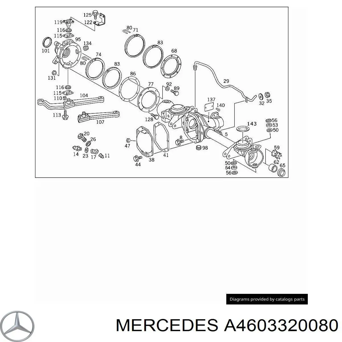  4603320080 Mercedes