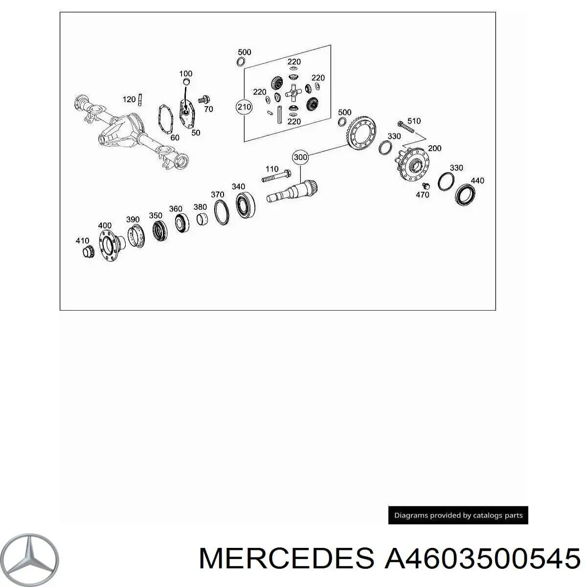 A4603500545 Mercedes 