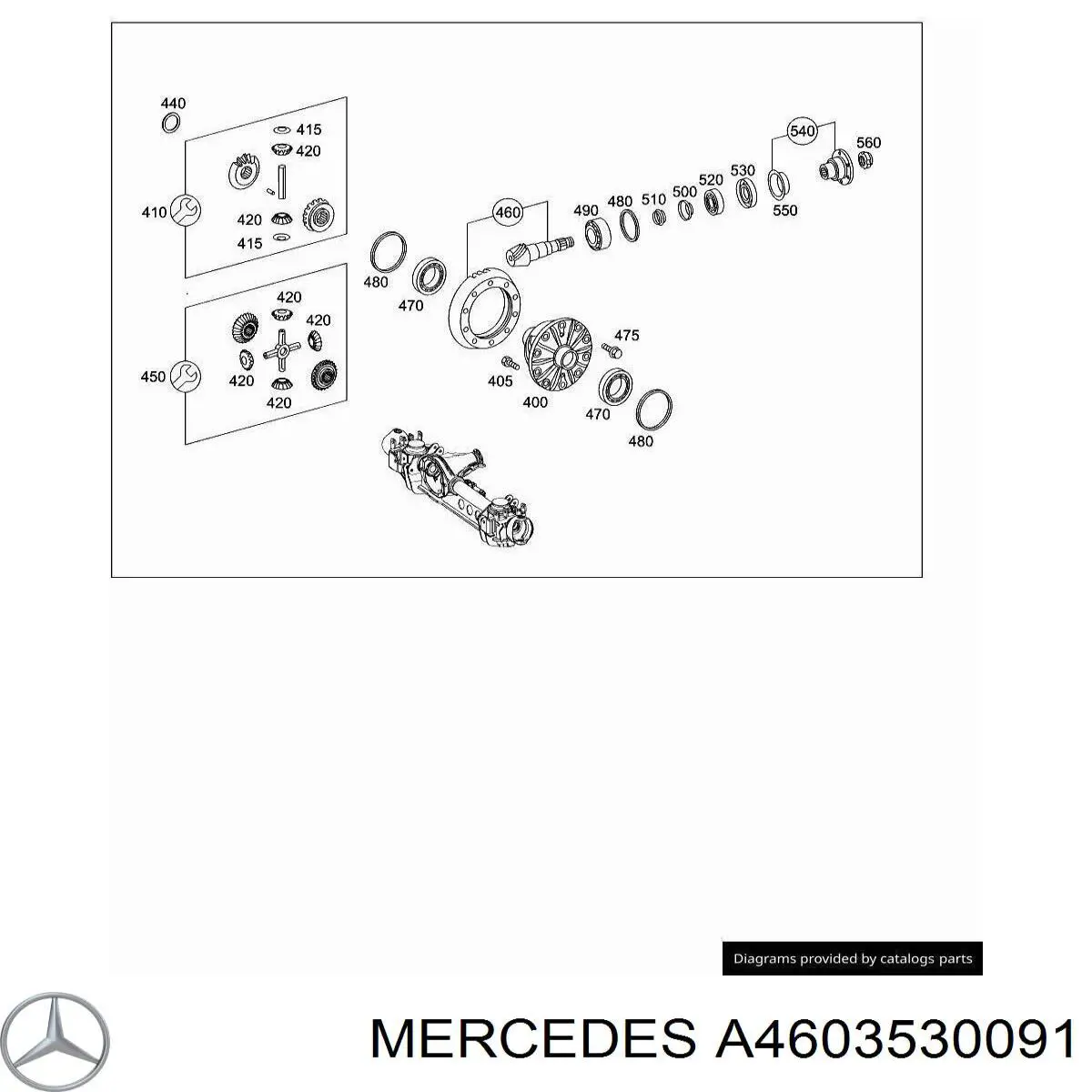 A4603530091 Mercedes 