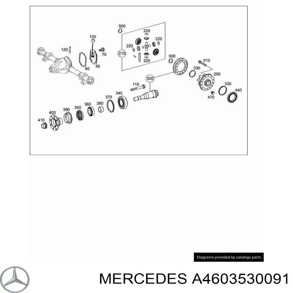  Mercedes A4603530091 цена, от 3.82 USD