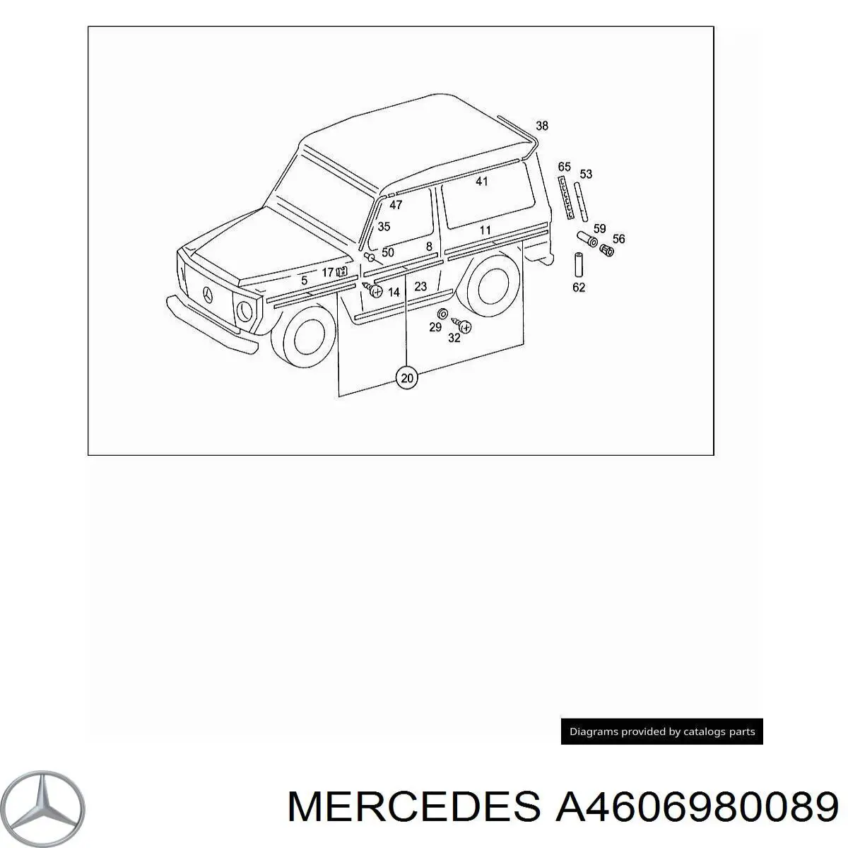 A4606980089 Mercedes 