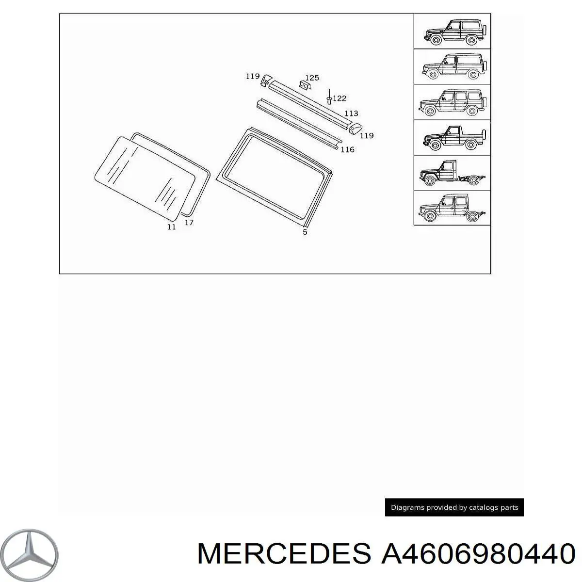 Mercedes A4606980440 цена, от 7.52 USD