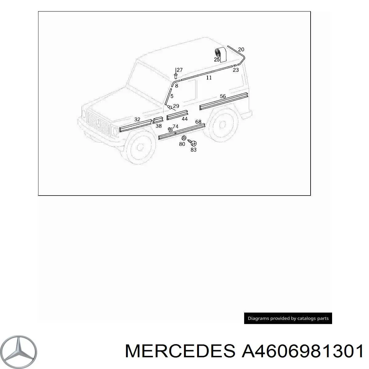 A4606981301 Mercedes 