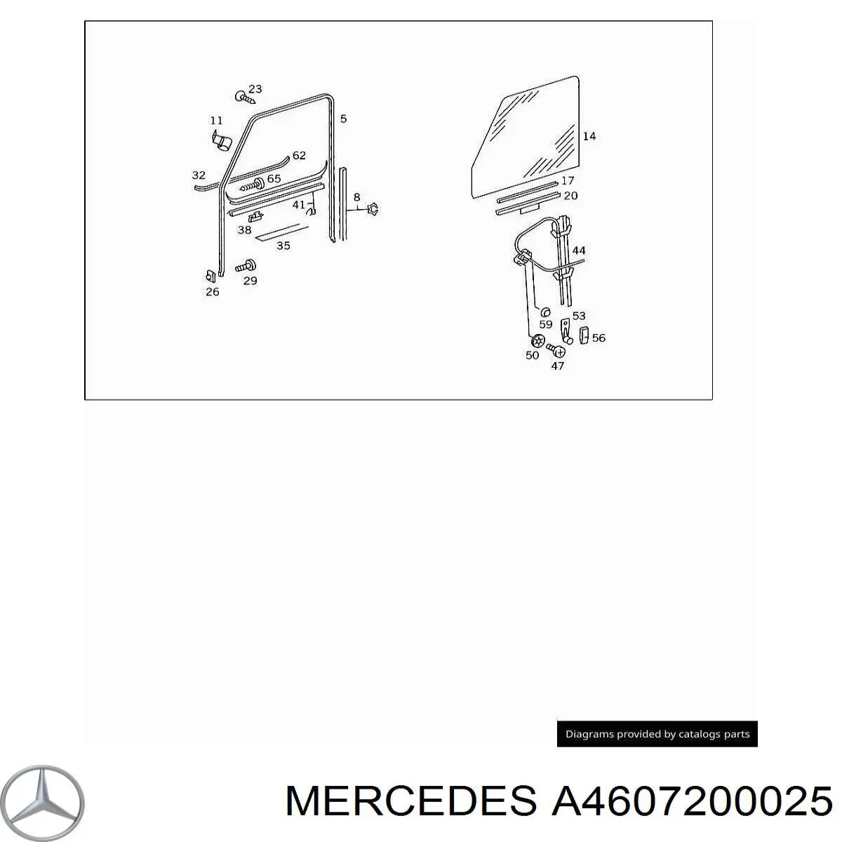 A4607200025 Mercedes 