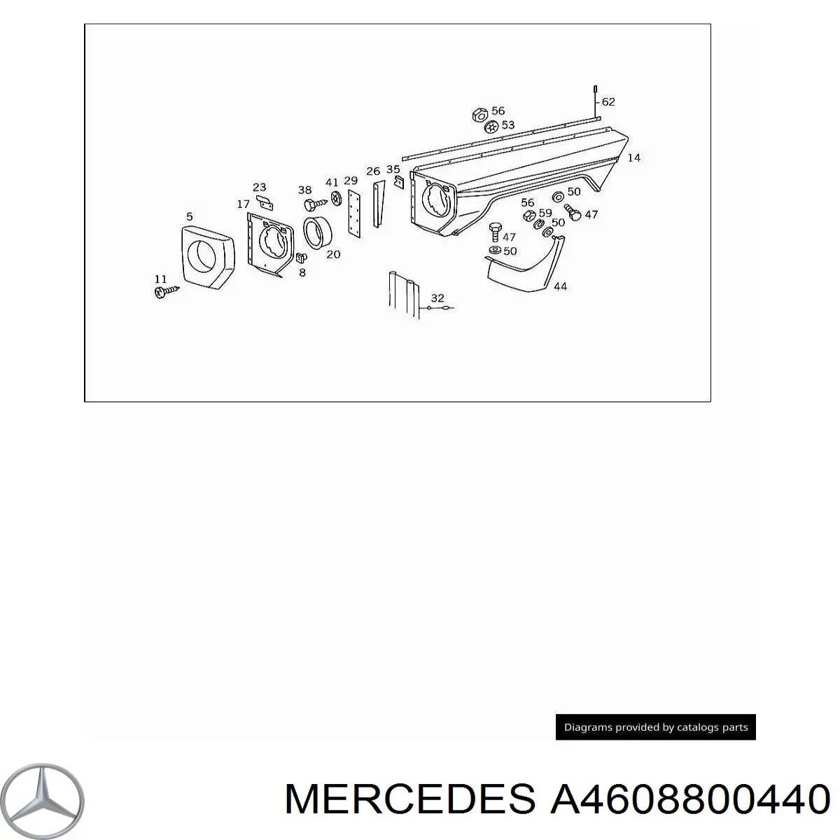 A4608800440 Mercedes 