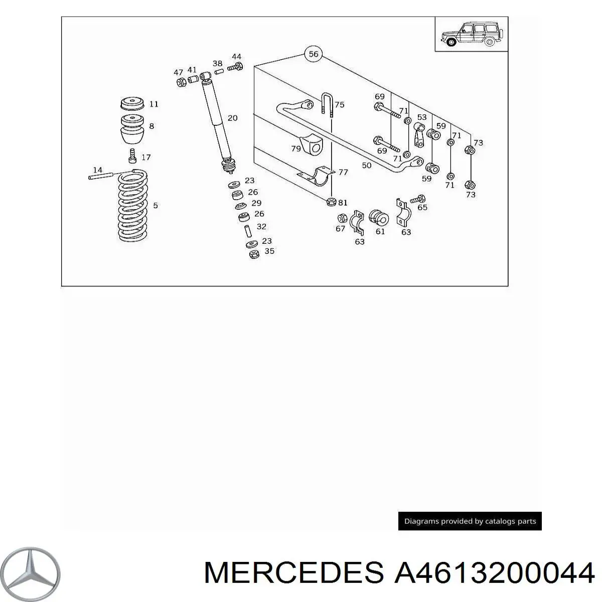  A4613200044 Mercedes