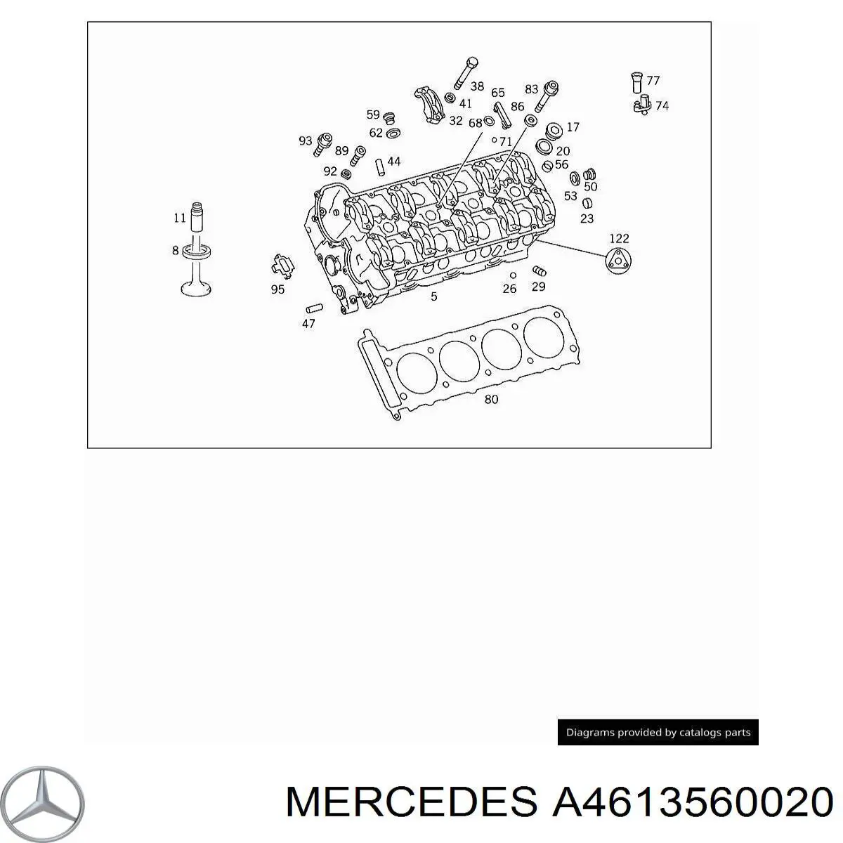 A4613560020 Mercedes 