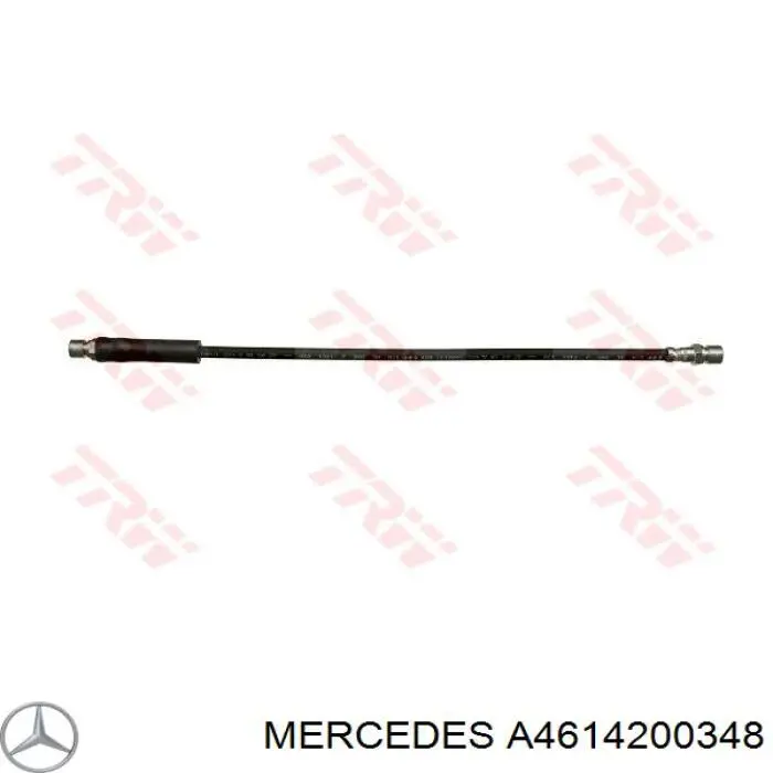 Шланг тормозной передний Mercedes A4614200348 цена, от 7.76 USD