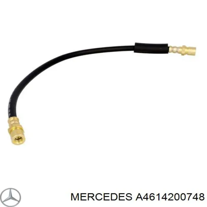 A4614200748 Mercedes шланг тормозной передний